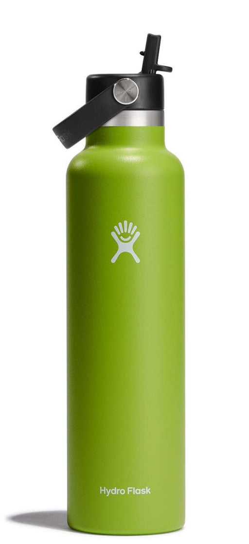 Hydro Flask Wide Mouth Insulated Bottle with Straw Lid, Flamingo, 32 oz Capacity