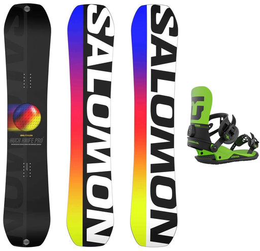 Salomon Huck Knife Snowboard Package 2023 With Salomon District 