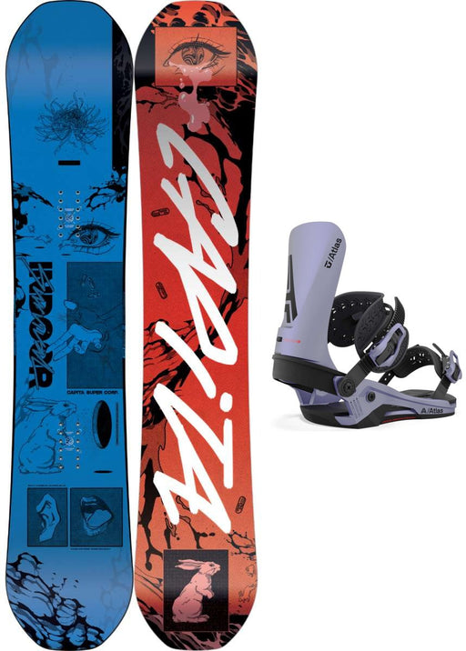 Capita Indoor Survival Snowboard Package 2024 With Union Force