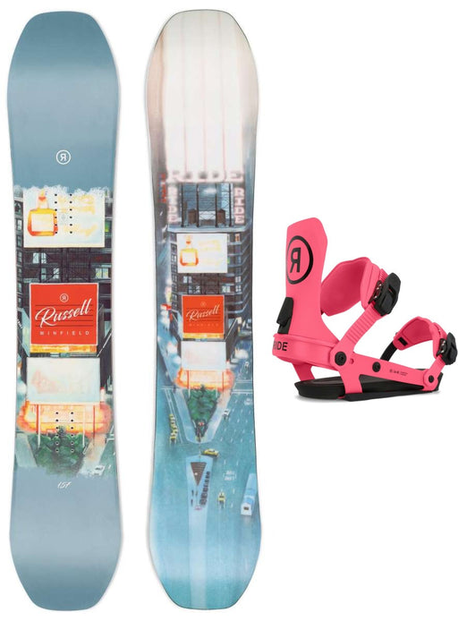 Ride Russell X Algoryhythm LTD Snowboard Package 2024 With Ride C