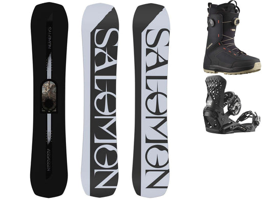 2023 Salomon Assassin Snowboard with District Pro Bindings — Ski 