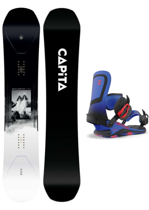 Capita Super DOA Snowboard Package + Union X Forum Force 