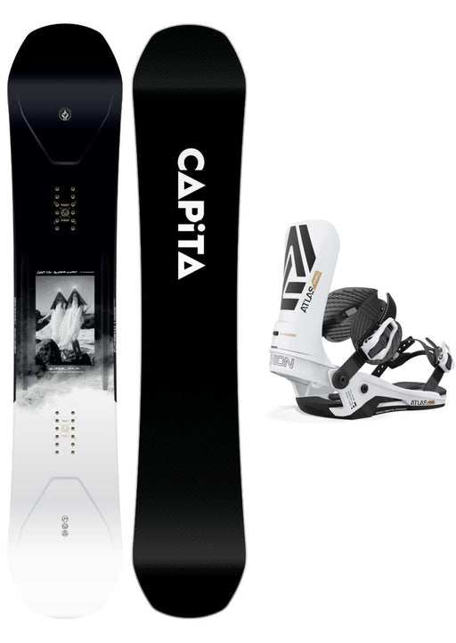 Capita Pathfinder Camber Snowboard Package 2024 With Union Force