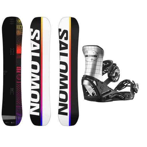 Salomon Huck Knife Snowboard Package 2023 With Salomon District 