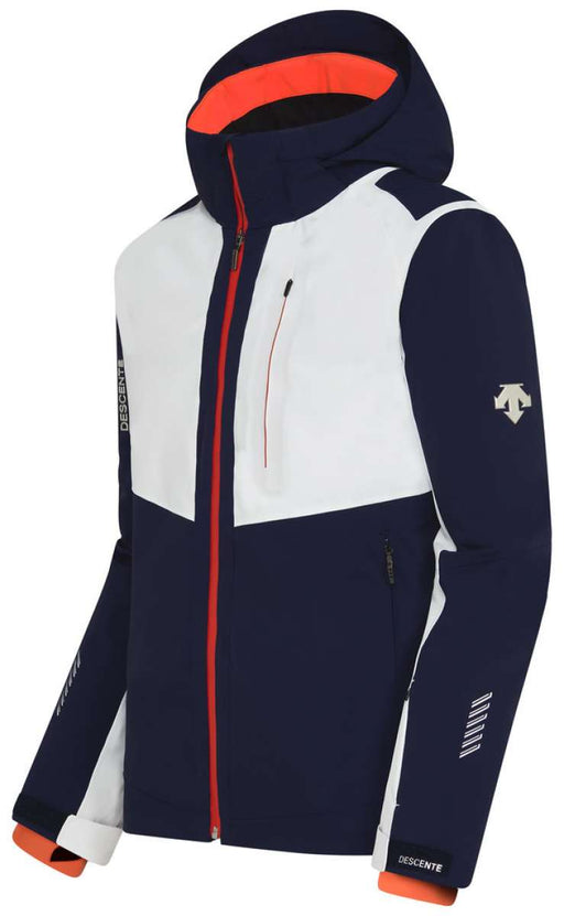 Men's DESCENTE Swiss World Championship Insulated Ski Jacket Full Zip  Hooded L