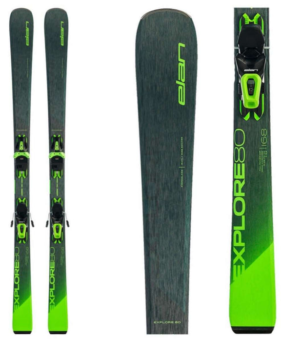 Vervolgen flauw snor Elan Explore 80 Skis With EL 10.0 GW Ski Bindings 2022-2023 — Ski Pro AZ