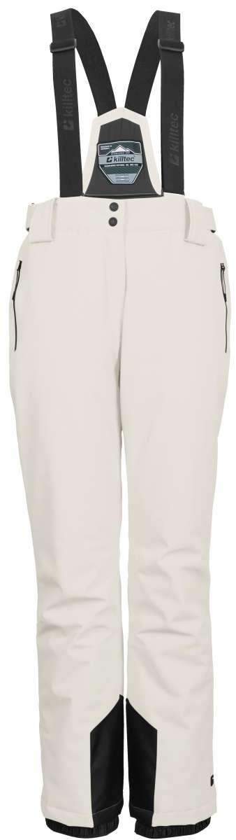 Killtec Nynia White Short Leg Womens Soft-shell Pant (2XL)