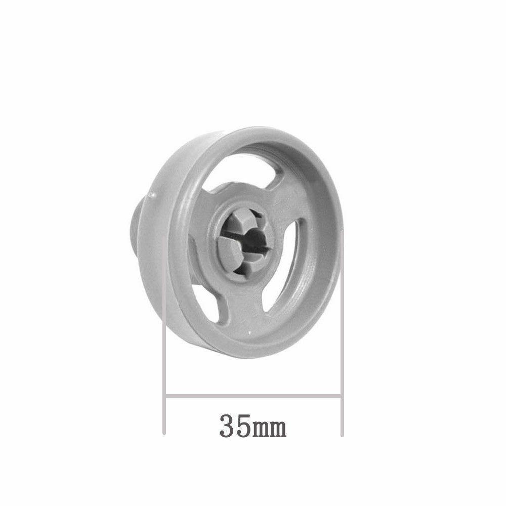 4pcs/set Lower Bottom Basket Wheel For CDA Dishwasher MW001IN-0 WC430-0 WC430IN SparesBarn