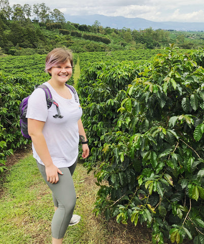 Visiting a coffee farm in Costa Rica