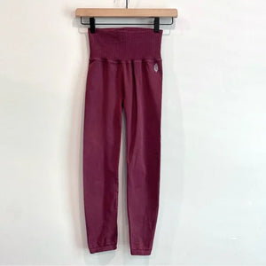 Ribbed Waist Crop Leggings - Greenhaven Mercantile