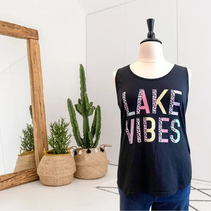 Lake Vibes Tank Top - Greenhaven Mercantile