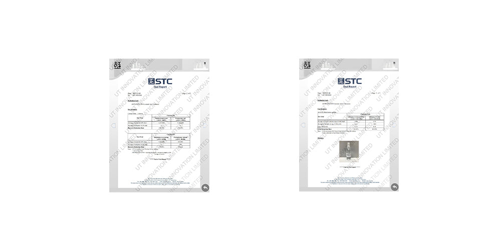 STC 檢測報告, SAFETY TEST REPORT