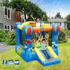 Used-Hot Air Balloon Slide and Hoop Bouncer for Outdoor