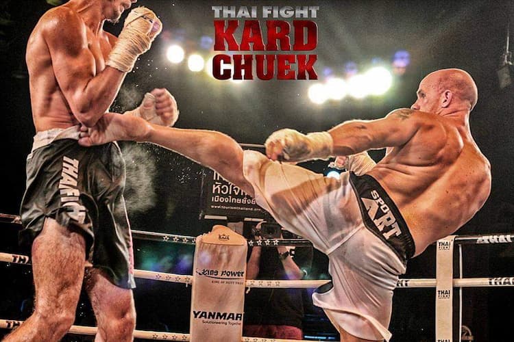 Christophe Tartari au Thai Fight Kard Chuek 