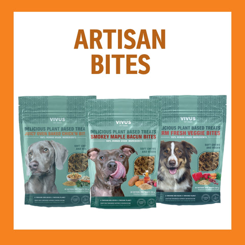 Vivus Pets Vegan Dog Treats Collection