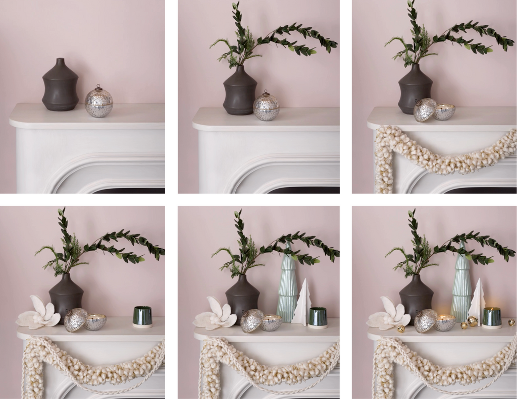 ILLUME Holiday Mantle Styling