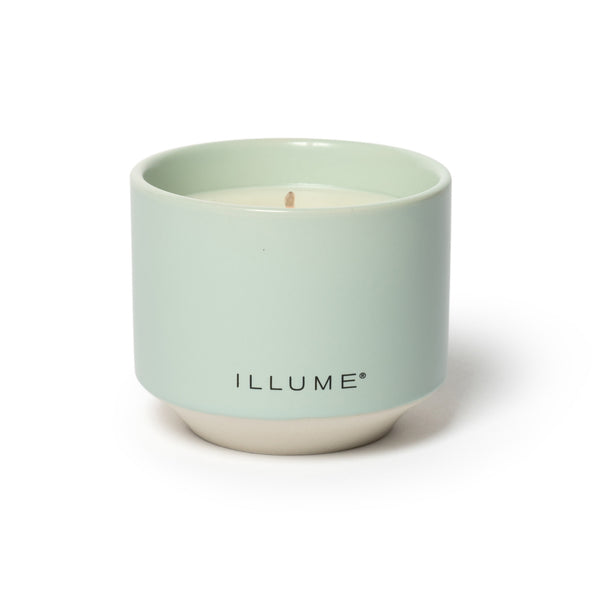 Illume Beautifully Done Baltic Glass Candle, Hidden Lake