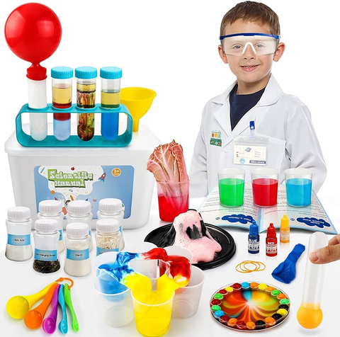 Introduce scientific toys for curious minds, promoting exploration and discovery
