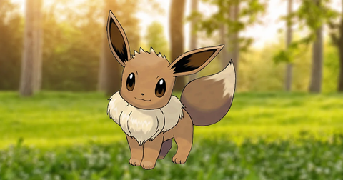 Eevee - one of the most popular Pokemon ranked