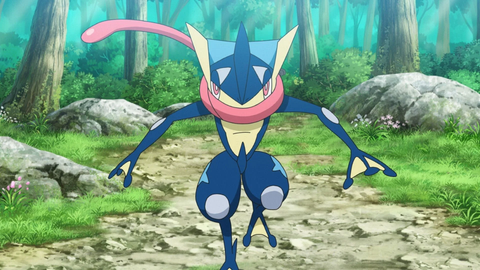 Greninja in Gen 3 shape