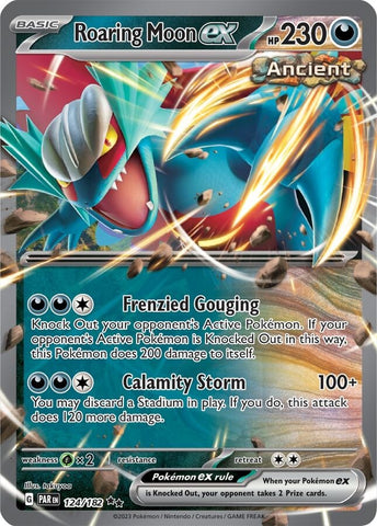 Roaring Moon ex pokemon ancient roar card