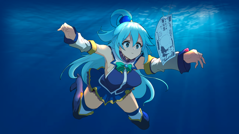 Aqua has the capacity to be astute and well-informed when she chooses to be.