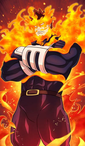 Endeavor, fierce and conflicted in My Hero Academia, burns to redeem himself and protect his family.