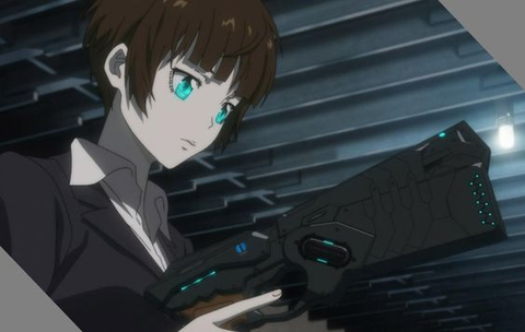 Empathetic and determined, Akane's ethical compass and adaptability shine in a dystopian future's criminal investigation