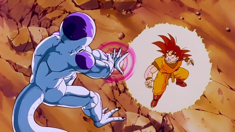 Goku vs. Frieza (DBZ) redefined anime fights with animation, power-ups, and emotional stakes