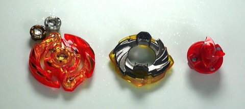 Choose the perfect Driver, Disc, and Layer for your Beyblade's battling style