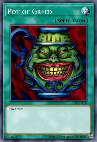 Pot of Greed card