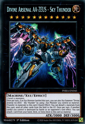 Divine Arsenal AA-ZEUS card is one of the strongest Yugioh cards