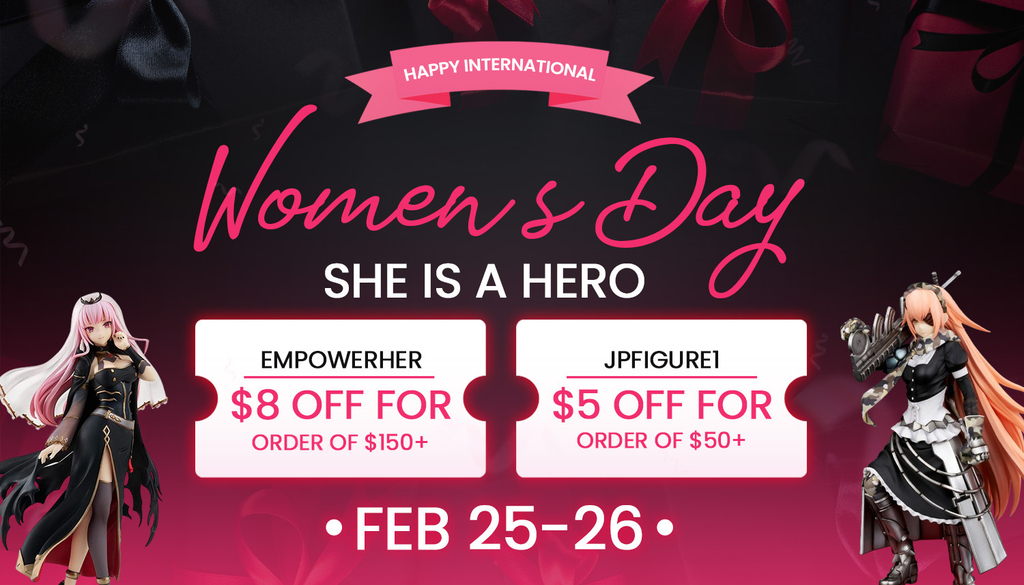 She's a Hero! Celebrate Her Day with Japan Figure's Deals