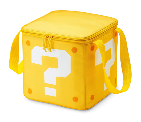 Keep your adventures cool with our Super Mario Cooler Bag Question Block.