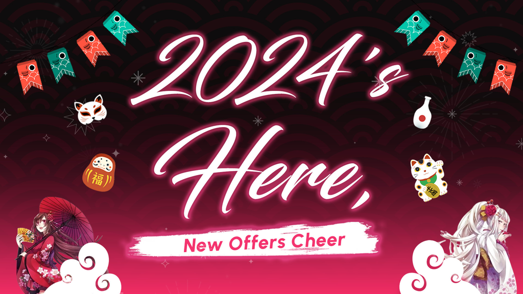 Cheers to 2024! Special Thanks, Special Offers from Japan Figure