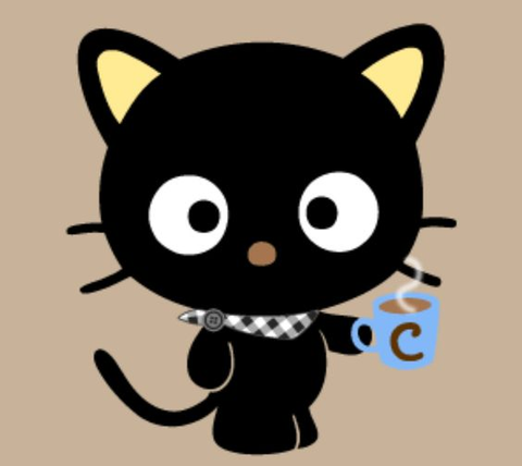 Chococat loves everything related to chocolate