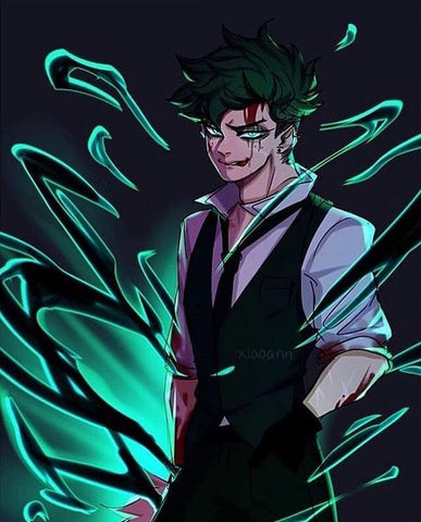 Another Dark Deku fanart in different style