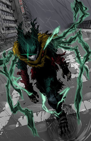 Izuku Midoriya’s “Dark Deku” transformation