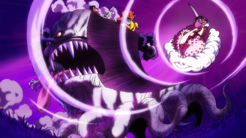 Big Mom can create living creatures from inanimate objects
