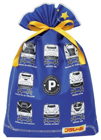 The Indigo Takara Tomy Plarail Wrapping Bag Gift Bag 3L Blue Ta651 is an elegant solution for presenting your cherished gifts with finesse.