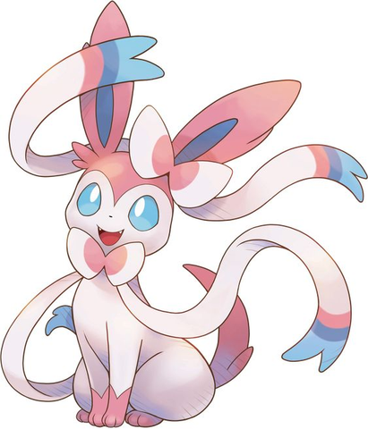 With its ribbon-like feelers and captivating design, Sylveon stands out as a graceful and enchanting Pokémon