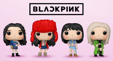 Funko BLACK PINK version with all 4 members