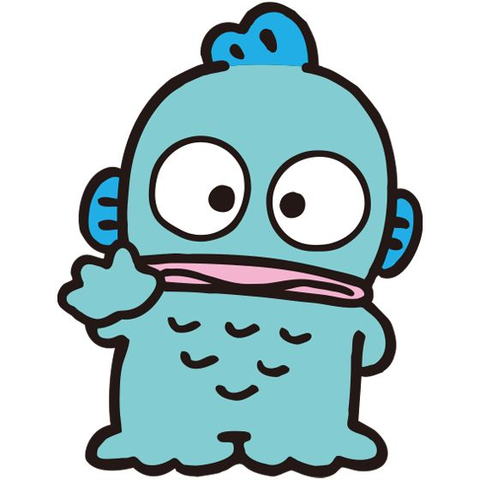 Hangyodon, a whimsical fish from Sanrio, debuted in 1985, enchanting global audiences with his charm