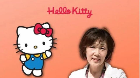 Yuko Shimizu and her Hello Kitty design