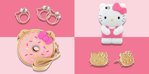 Hello Kitty appears in various type of products