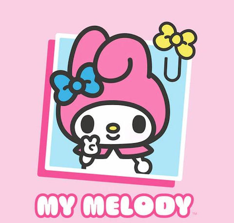My Melody is known for her sweet personality and endearing hobbies