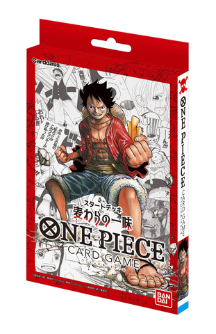 Set sail with the Straw Hat Pirates in the exciting One Piece Card Game Start Deck