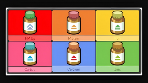 Vitamins in Pokemon