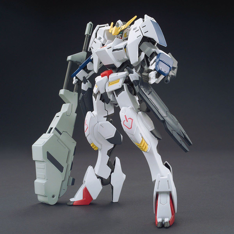 Gundam Barbatos has a bruiser-like physique