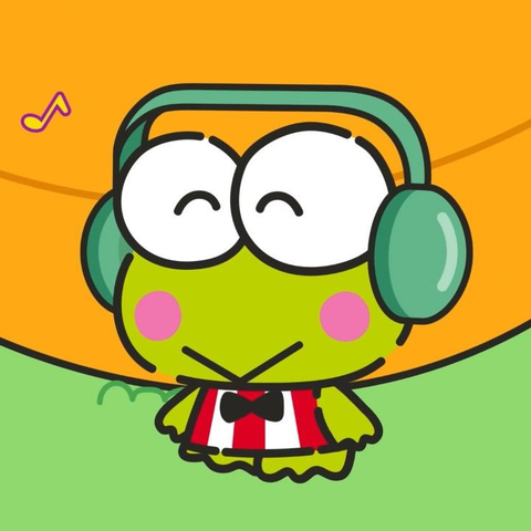 Keroppi always brings humor and joy to every action